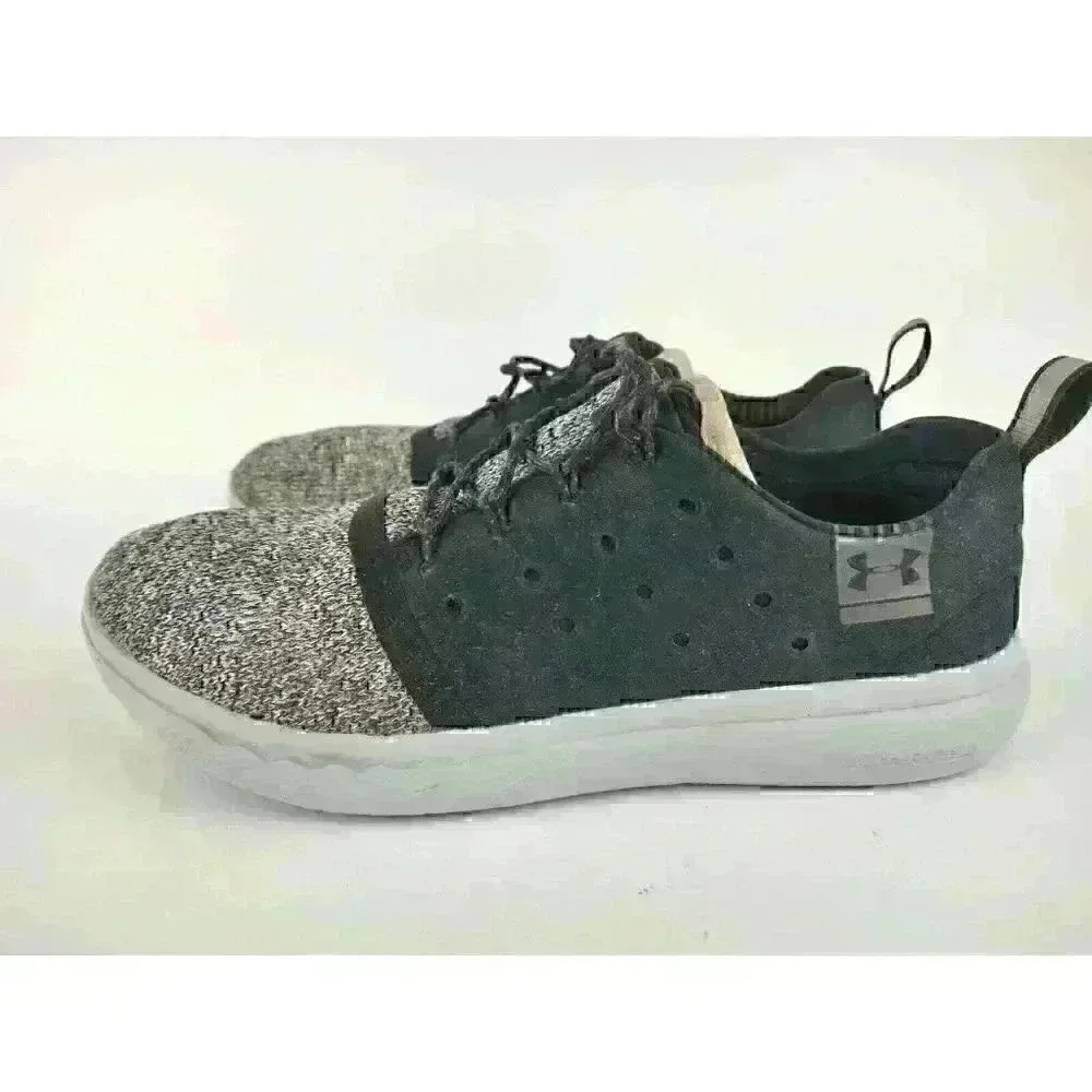 Under Armour Mens Charged 24 7‎ 1288347-001 Black Running Shoes Sneaker Size 8